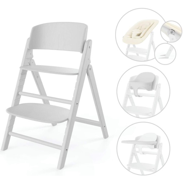 Фото - Стульчик для кормления трансформер Cybex Click&Fold 4в1 All White